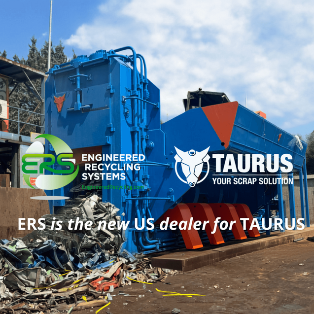ERS and TAURUS announce a new 2026 U.S. distribution and technical‑service partnership expanding TAURUS equipment support, integration, and nationwide coverage through Engineered Recycling Systems.