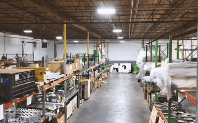 Engineered Recycling Systems Ensures Reliable Parts Availability with Fully Stocked Warehouse