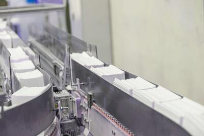 ERS provides a fully integrated extraction system for paper napkin converting lines, removing airborne dust, trim, and scrap to ensure clean production, protect equipment, and maintain hygiene compliance without disrupting speed or layout.