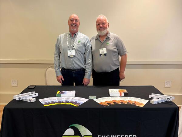 ERS exhibitor table at the RANC Annual Meeting 2026 in Wrightsville Beach, NC.