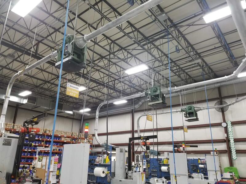 ERS cutters remove matrix and edge trim scrap from label presses with precision and speed