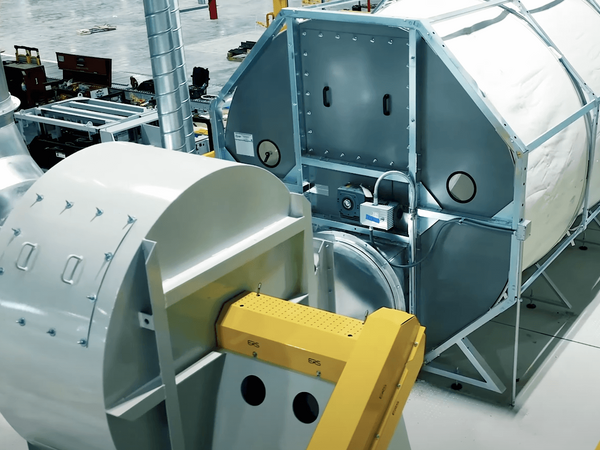 Engineered Recycling Systems CCM® OCT Filter in action
