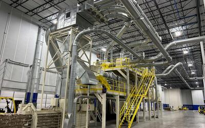 Engineered Recycling Systems offers the Low Profile Separator (LPS) as a compact, highly efficient solution for separating trim and scrap from conveying airflows in tight, space-constrained environments. Designed specifically for facilities where headroom