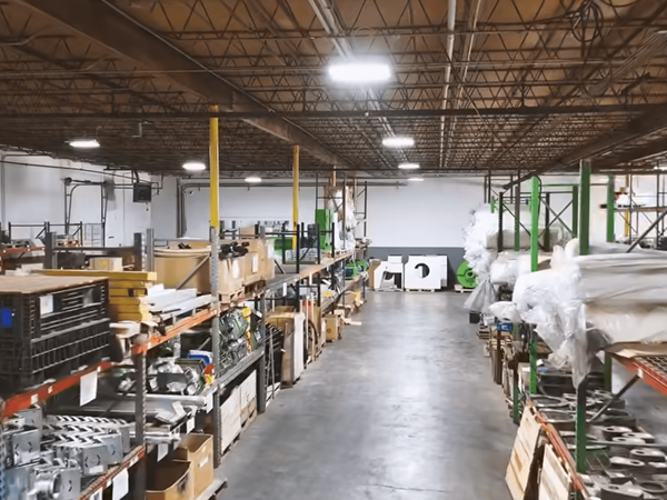 Engineered Recycling Systems Ensures Reliable Parts Availability with Fully Stocked Warehouse