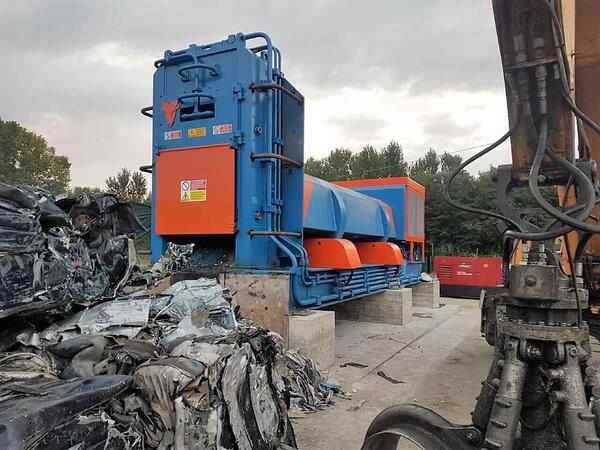 TAURUS shear baler monobloc frame design and its engineering advantages explained by ERS