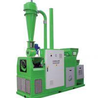 Guidetti Reco Mill 50 utilized by Engineered Recycling Systems — compact copper recovery system designed to extract residual copper from plastic tailings post-granulation, featuring dry separation technology, modular integration with granulators, and ener