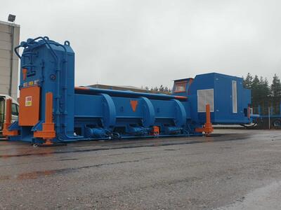 TAURUS BLULINE equipment used for handling mixed metal scrap.
