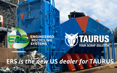ERS and TAURUS announce a new 2026 U.S. distribution and technical‑service partnership expanding TAURUS equipment support, integration, and nationwide coverage through Engineered Recycling Systems.