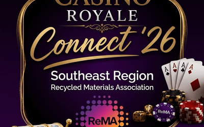 ReMA Southeast Region Connect '26 Casino Royale artwork for the 2026 Fall Meeting and Trade Show in Birmingham, Alabama