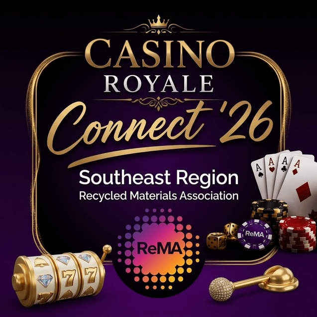 ReMA Southeast Region Connect '26 Casino Royale artwork for the 2026 Fall Meeting and Trade Show in Birmingham, Alabama