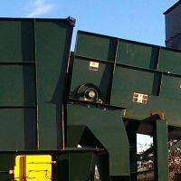 Head pulley magnet separator utilized by Engineered Recycling Systems — self-cleaning magnetic separation system integrated into conveyor head pulleys, designed to continuously extract ferrous metals from bulk scrap streams using powerful ceramic or rare