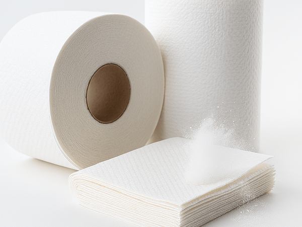 Industrial dust collection system designed for hygiene and tissue converting lines, supporting OSHA compliance, fire risk reduction, and clean air performance in high-speed production environments.