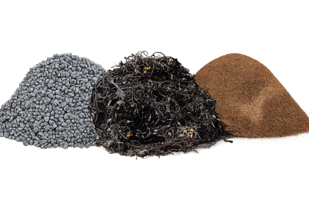 In-house ASR processing system showing transition from mixed shredder residue to clean copper and aluminum—highlighting ERS’s margin-focused recovery model.
