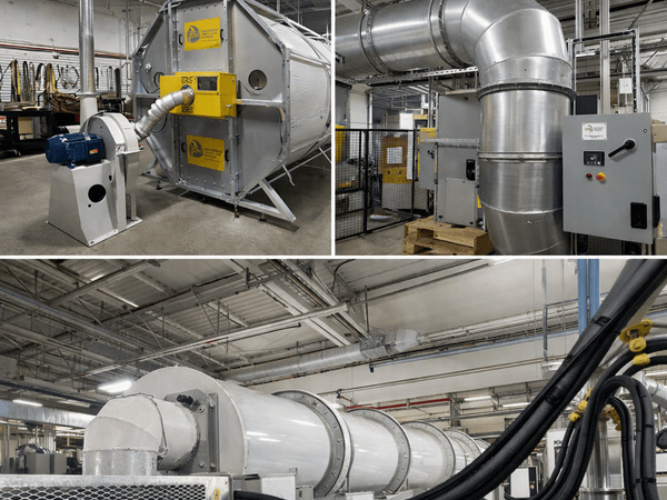 ERS CCM® OCT Filter System installation project overview by Engineered Recycling Systems