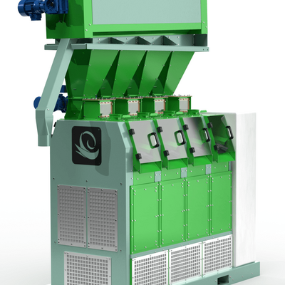 Guidetti F15 MT dry separation table used for density‑based material separation in recycling lines by Engineered Recycling Systems, the official Guidetti partner in the USA.
