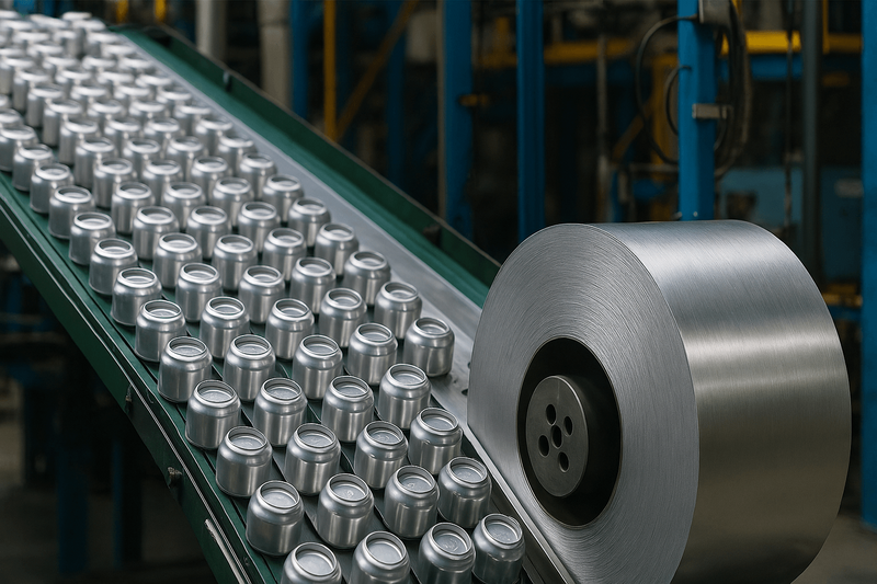 Efficient systems that capture aluminum scrap and dust in beverage can production for cleaner, sustainable operations.
