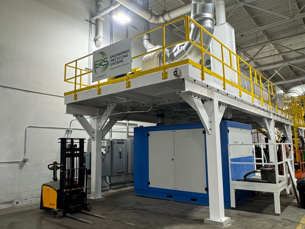 Engineered industrial dust collection systems by Engineered Recycling Systems, LLC, supporting clean production environments with integrated dust filtration, trim removal, and stable airflow performance.