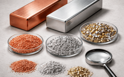 Engineered Recycling Systems LLC supports high‑value metals recovery with material testing that helps customers validate performance and understand system results.