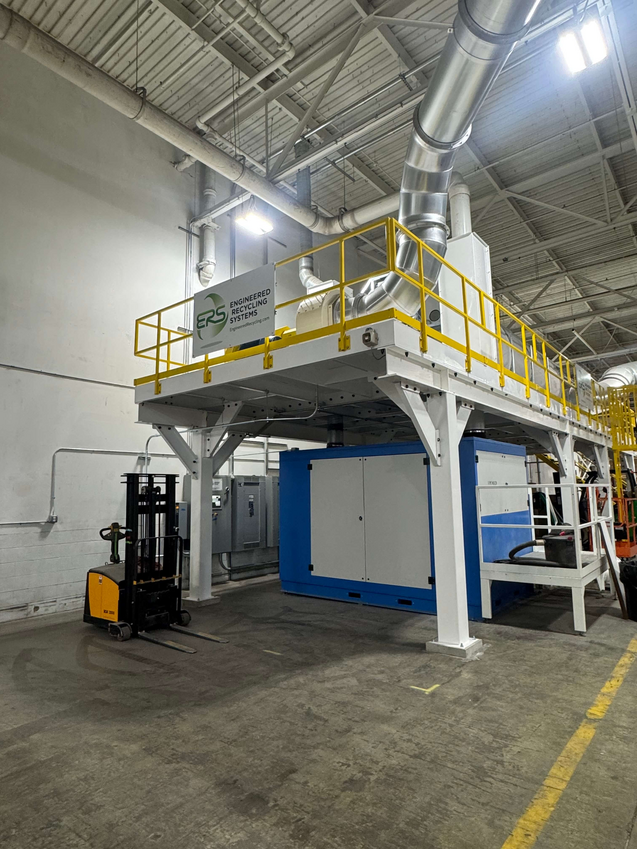 Engineered industrial dust collection systems by Engineered Recycling Systems, LLC, supporting clean production environments with integrated dust filtration, trim removal, and stable airflow performance.
