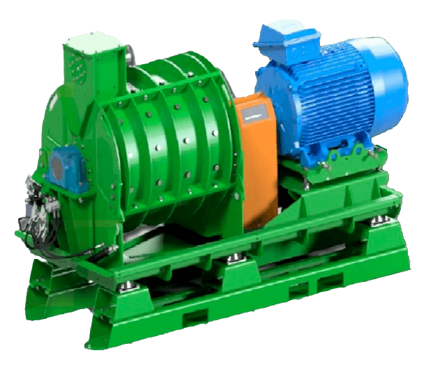Custom Engineered Hammer Mill used for upstream metal liberation in recycling systems at Engineered Recycling Systems LLC.
