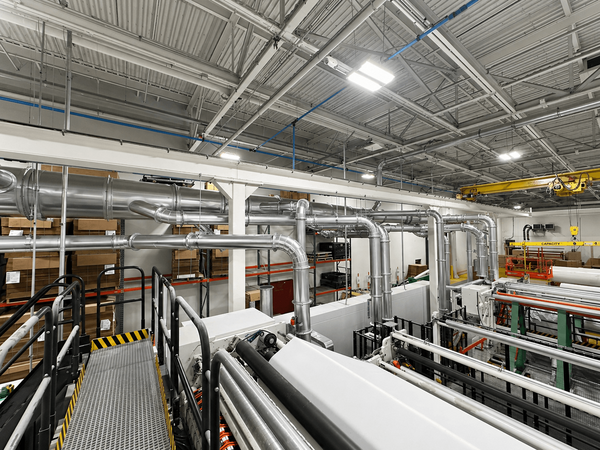 High‑speed converting line challenges with rising trim load and dust volume — Engineered Recycling Systems — engineeredrecycling.com — 5010 McDougall Dr. SW Atlanta GA 30336.