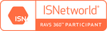 Engineered Recycling Systems RAVS 360 compliance certification badge from ISNetworld confirming proper safety installation and handling standards
