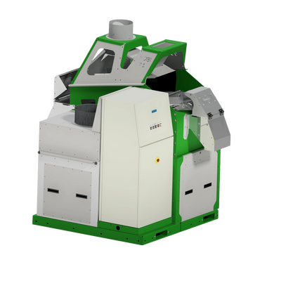 Guidetti Robi 71 densimetric separator used for dry material separation in recycling lines by Engineered Recycling Systems, the official Guidetti partner in the USA.