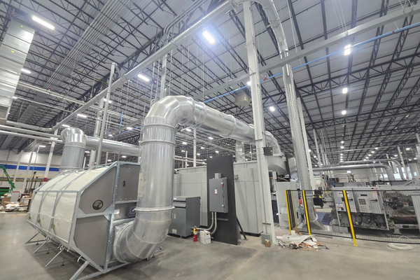 Engineered Recycling Systems trim removal system — advanced scrap and edge waste extraction unit designed for corrugated and paper converting operations