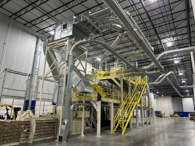 Engineered Recycling Systems offers the Low Profile Separator (LPS) as a compact, highly efficient solution for separating trim and scrap from conveying airflows in tight, space-constrained environments. Designed specifically for facilities where headroom