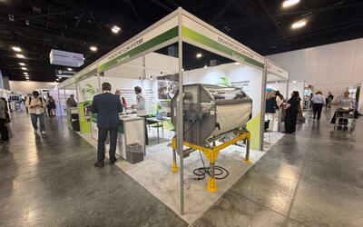Engineered Recycling Systems exhibiting dust‑collection and trim‑removal solutions at Tissue World Miami 2026, highlighting clean, efficient systems for modern tissue converting operations.