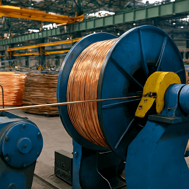ERS system installed to help wire manufacturers recover copper and aluminum from in-house production scrap, boosting margins and reducing waste.