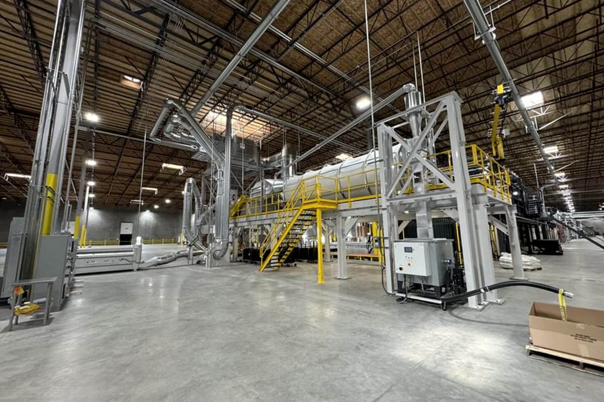 A CCM OCT filter on a mezzanine, one of the systems covered by ERS Spare Parts and Service from Atlanta.
