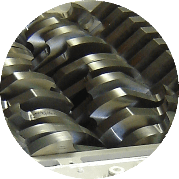 “Engineered Recycling Systems shredders — robust material reduction equipment sourced primarily from Erdwich, including single-, dual-, and multi-shaft configurations for processing metals, WEEE, cardboard, and industrial scrap