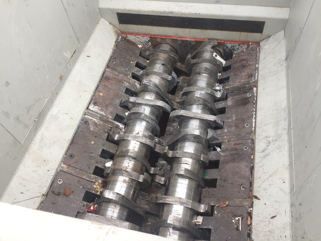 Engineered Recycling Systems primary shredders — heavy-duty material reduction units designed to handle bulky industrial loads, featuring bulk or conveyor-fed configurations for efficient front-end processing of metals, composites, and electronic scrap
